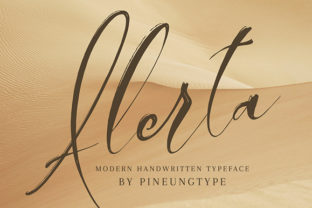 Alerta: A Handwritten Typeface for Authentic Branding