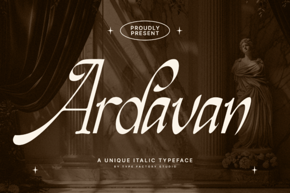 Ardavan Font: Elegant Serif for Craft Projects