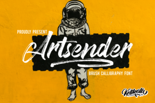 Artsender: A Playful Script Font for Modern Web Design