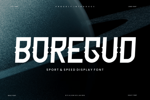 Boregud Font: Elegant & Unique