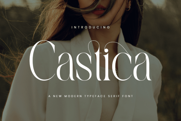 Castica: A Stylish Serif Font for Digital Marketing
