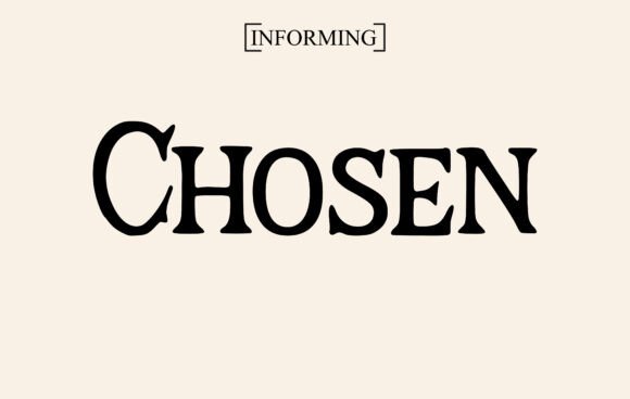 Chosen: A Premium Display Font