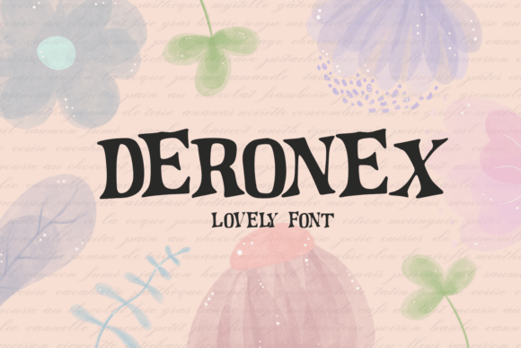 Deronex: A Bold Typeface for Impactful Campaigns