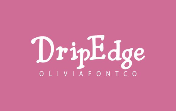 Dripedge: A Romantic Serif Font