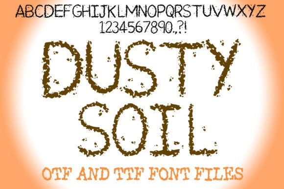 Dusty Soil Font for Web Design