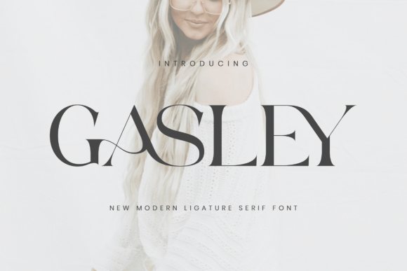 Gasley: A Stylish Serif Font for Modern Branding