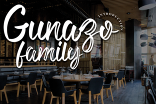Gunago: A Handwritten Typeface for Authentic Branding
