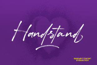Handstand: The Script Font That Lifts Your Campaigns