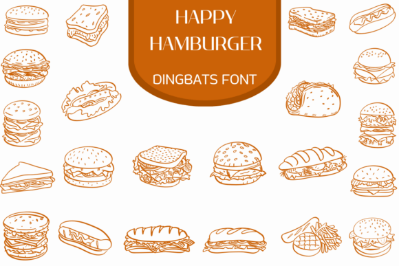 Happy Hamburger: A Playful Typeface for Web Design
