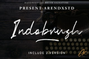 Indobrush: A Handwritten Font for Authentic Brand Identity