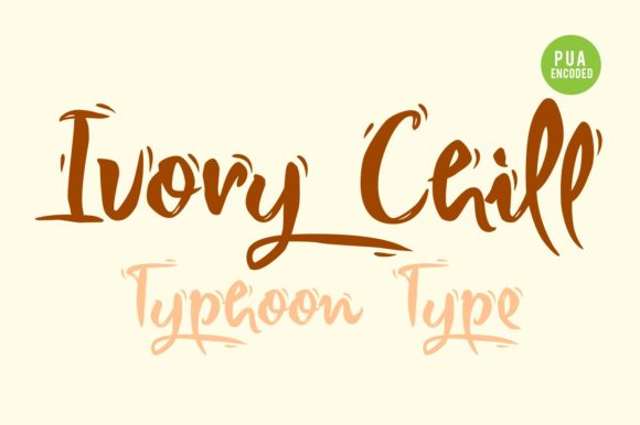 Ivory Chill: The Handwritten Font for Scroll-Stopping Content