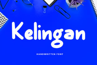 Kelingan Font: A Handwritten Typeface for Small Business Branding