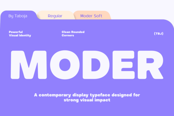 Moder Review: A Bold Sans Serif for Modern Branding