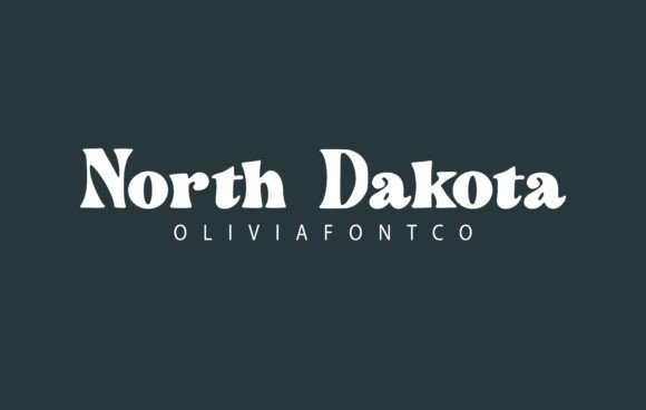 North Dakota Font: A Handwritten Favorite