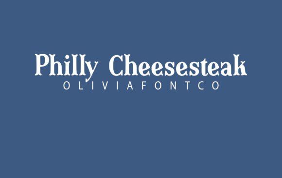 Philly Cheesesteak Font for Web Design