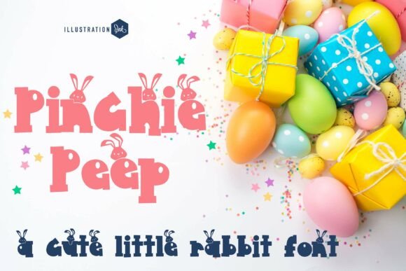 Pinchie Peep Font for Business