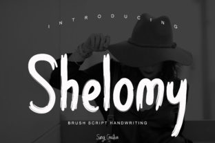 Shelomy Font Review: A Quirky Script for Modern Branding