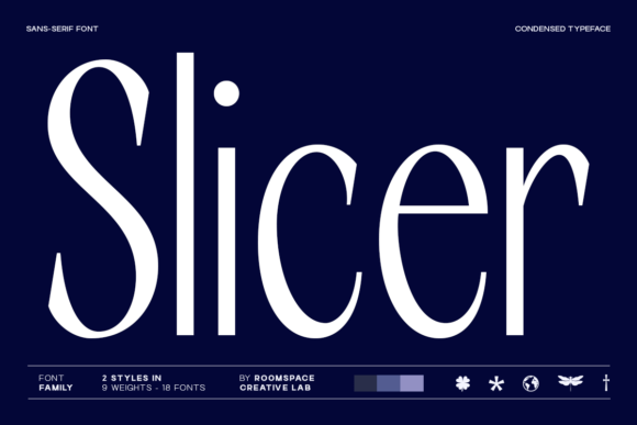 Slicer Font: A Sharp Typeface for Modern Brand Identity