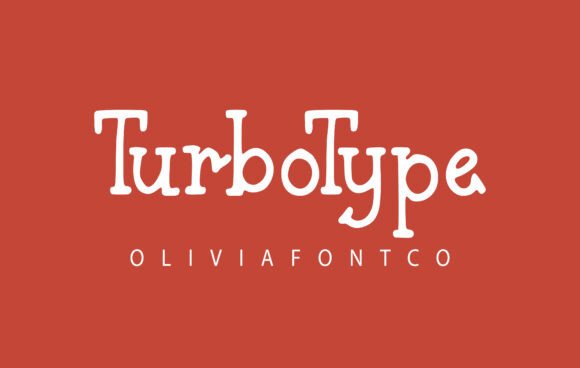 Turbotype: A Romantic Serif Font for Creative Projects